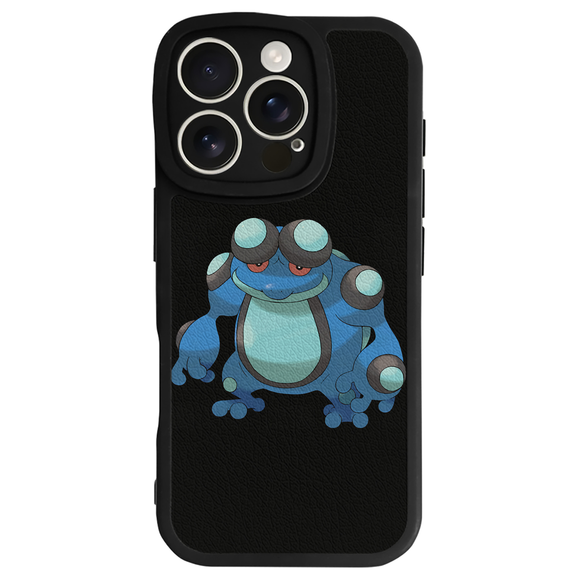 （画像用） ポケットモンスター Pokémon 【iPhone 16シリーズ対応】シリコンスマホケース（レザー調） 材質：シリコン